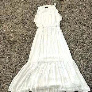 White formal dress size petite small